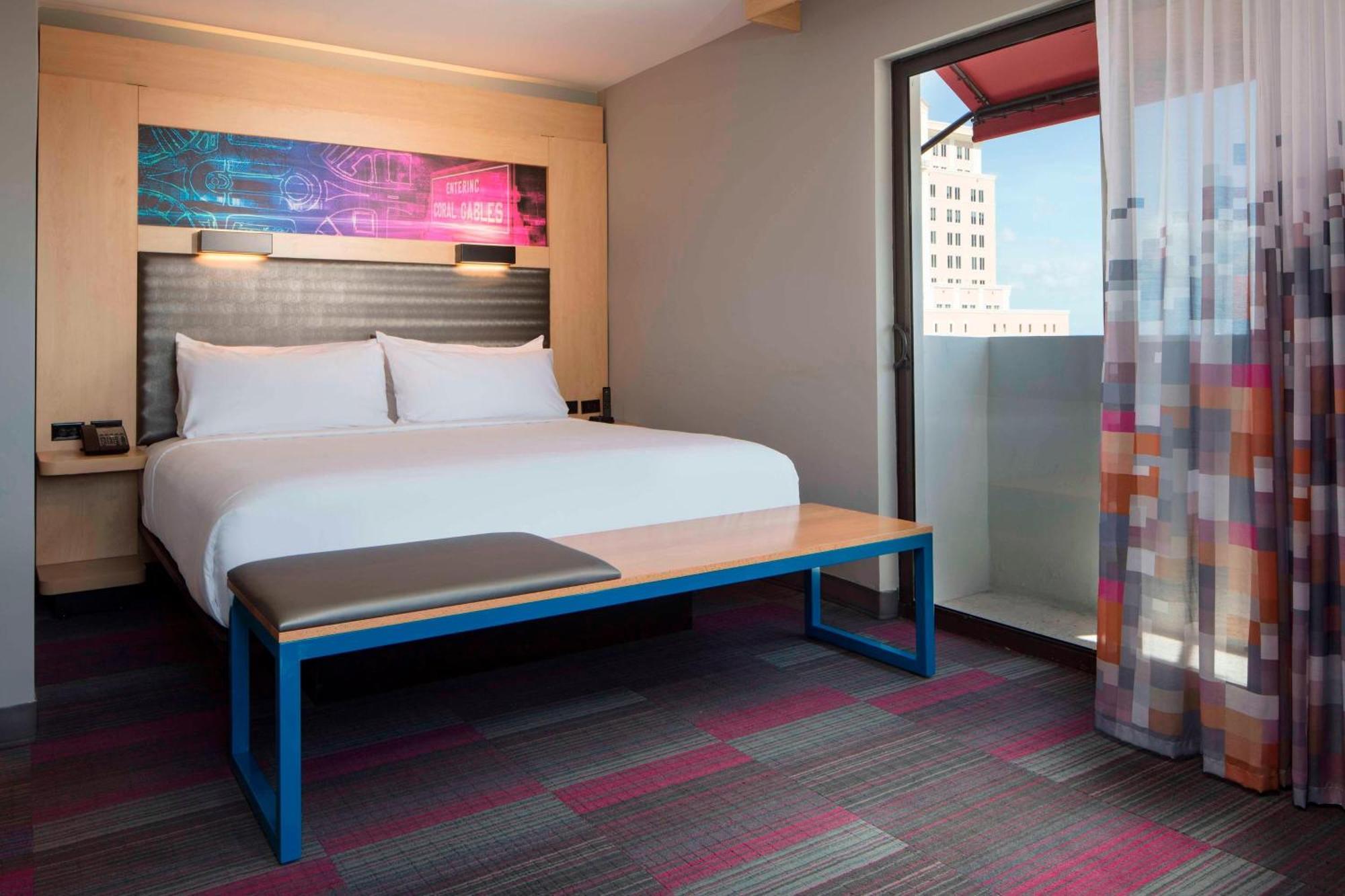 Aloft Coral Gables Hotell Exteriör bild